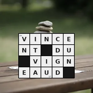 Rozwiązanie krzyżówki: noblista z dziedziny chemii w roku 1955 - vincent du vigneaud | hasła, synonimy i podpowiedzi Hasło krzyżówkowe noblista z dziedziny chemii w roku 1955 - vincent du vigneaud – rozwiązanie, synonimy, podpowiedzi i definicje krzyżówkowe